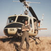 Fred Nunes, helicopter pilot